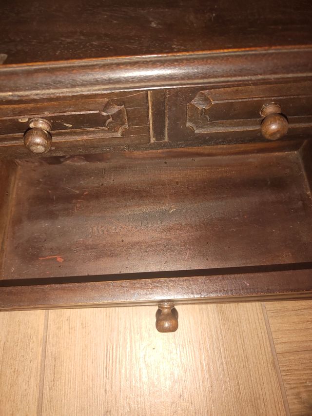 Specchiera antica in legno