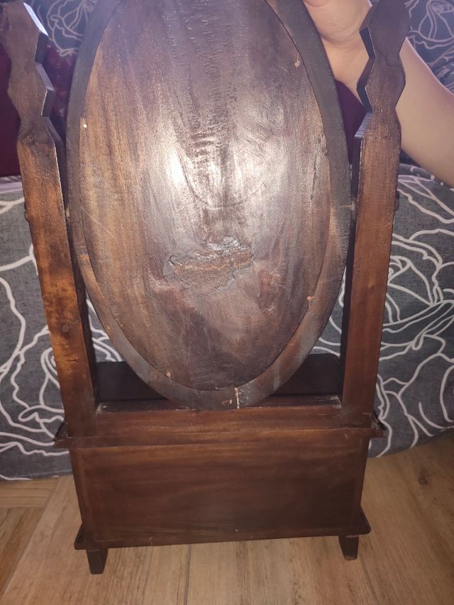 Specchiera antica in legno