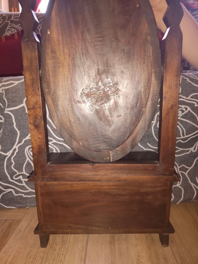 Specchiera antica in legno