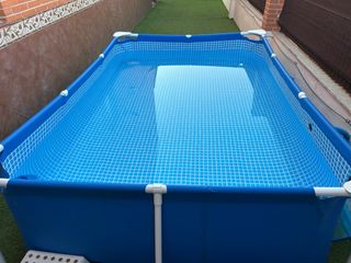 Piscina desmontable 2x3m - Azul.
Con depuradora.