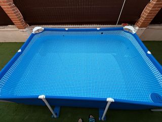 Piscina desmontable 2x3m - Azul.
Con depuradora.