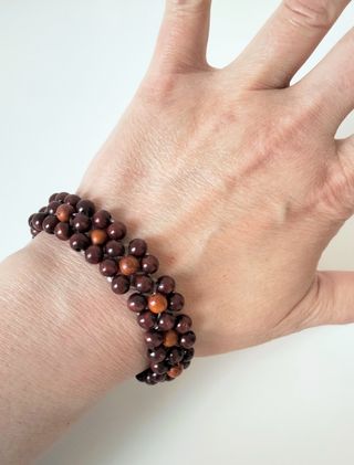 Bracciale donna in legno
