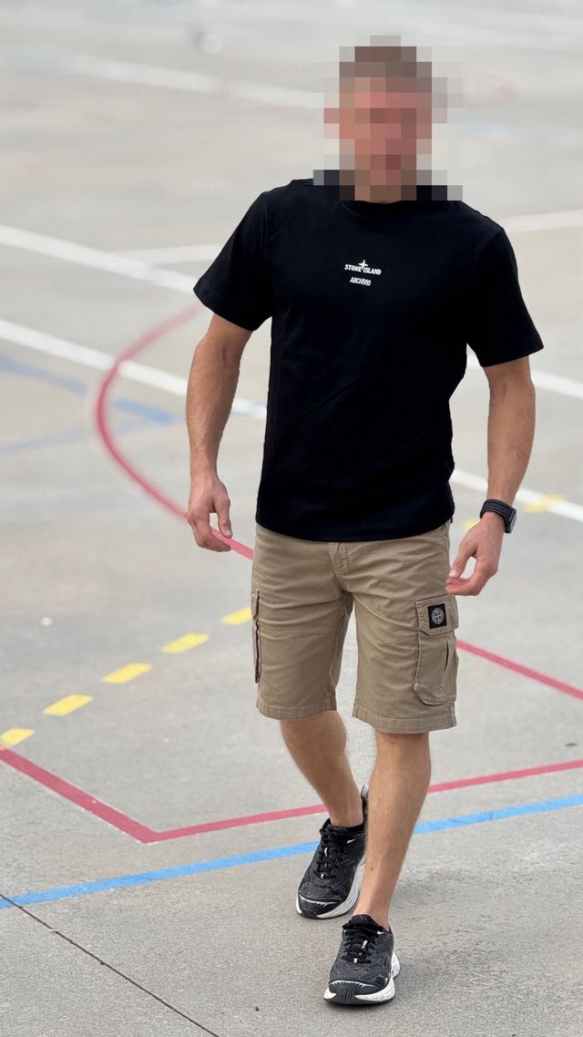 Bermudas Stone Island beige Talla “M”