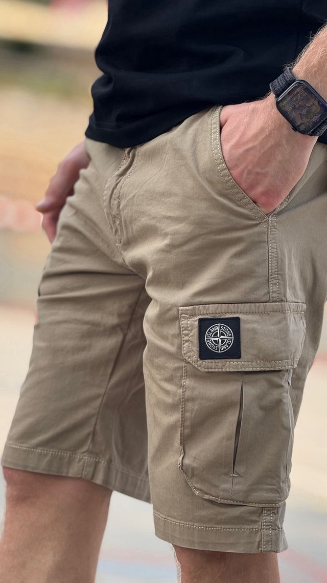 Bermudas Stone Island beige Talla “M”