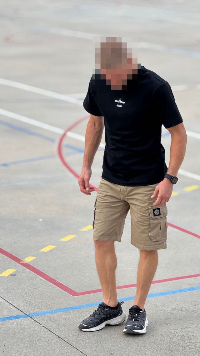 Bermudas Stone Island beige Talla “M”