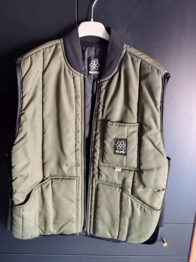 Piumino smanicato uomo Guru