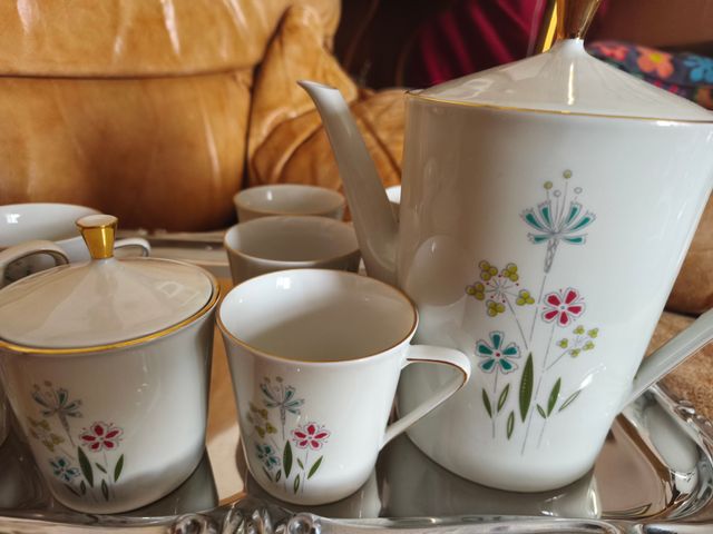 Servizio caffè porcellana anni 60