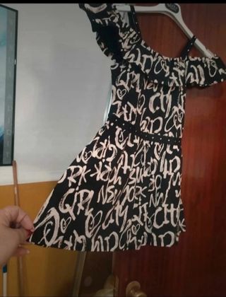 Abito bimba Natwkids nero anni 12