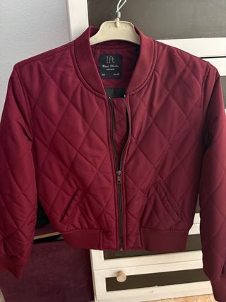 Chaqueta bomber roja L - lft