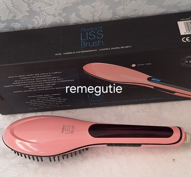 Cepillo alisador Perfect Liss rosa