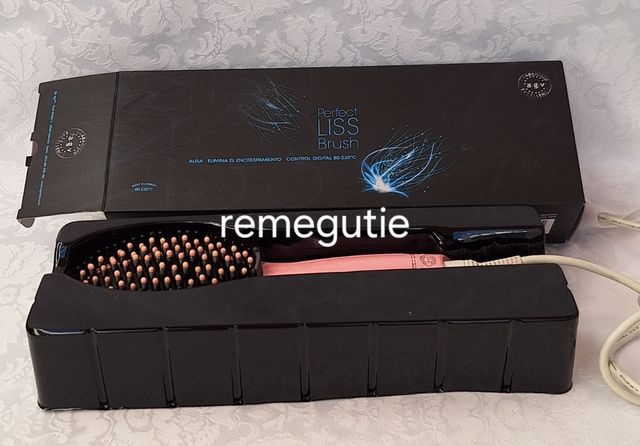 Cepillo alisador Perfect Liss rosa