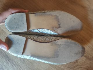 Bailarinas planas aguamarina - talla 40