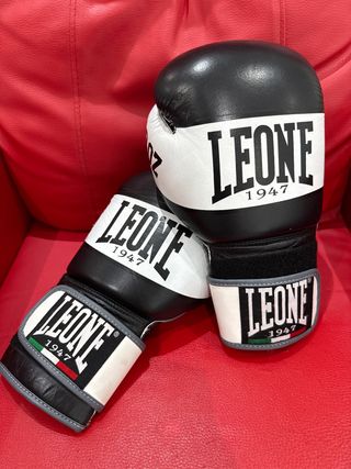 Guantes boxeo Leone 1947 + regalo casco