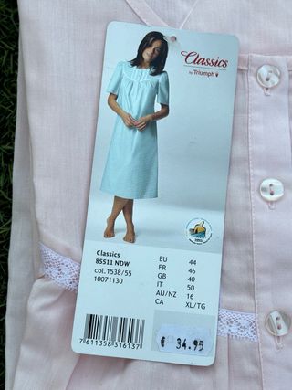 Camisón Triumph rosa