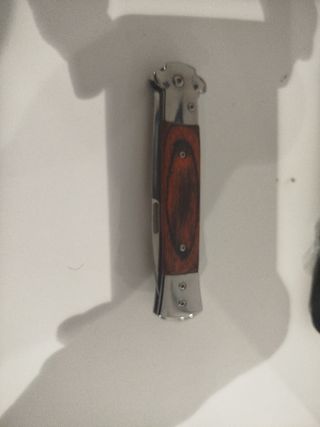 Navaja artesanal madera