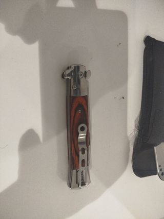 Navaja artesanal madera