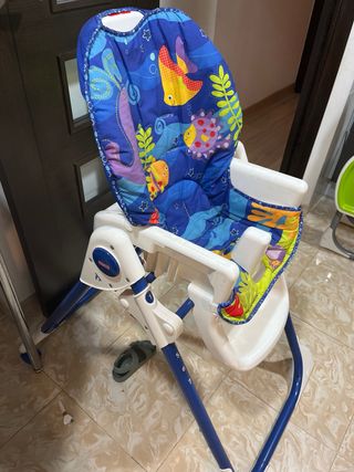 Trona Bebe - Plegable, Azul