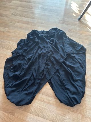 Pantalones gasa negros | Talla única