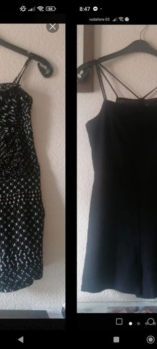 Monos negros talla S pequeña 