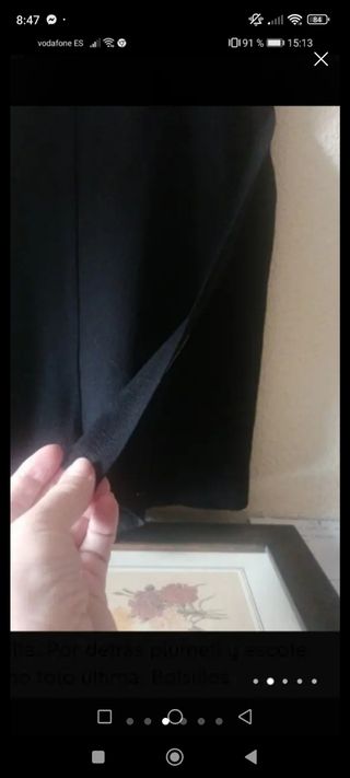 Monos negros talla S pequeña 