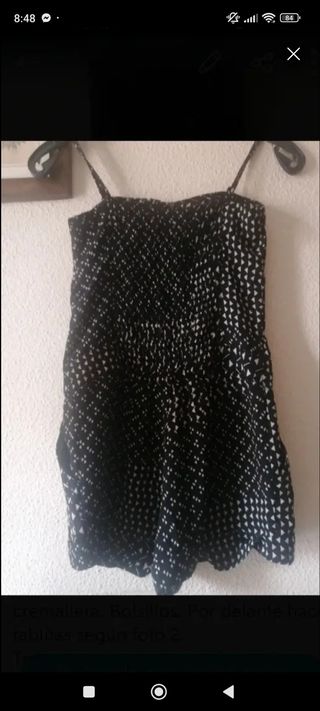 Monos negros talla S pequeña 