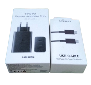 Cargador Samsung Trio 65W + Cable