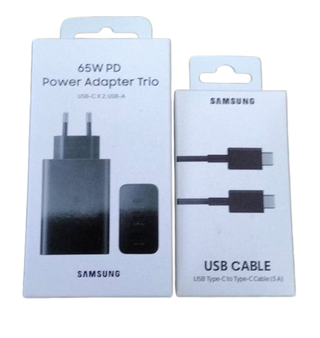 Cargador Samsung Trio 65W + Cable