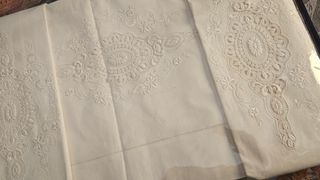 Sábanas/ Matrimoniali Pizzo Macramè