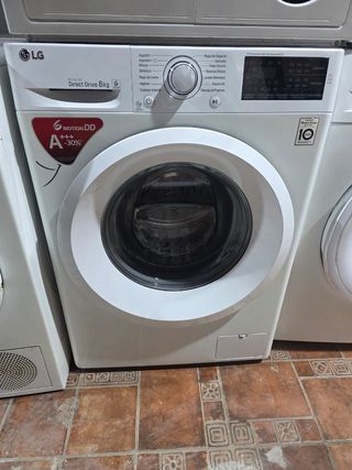 Lavadora LG Direct Drive 8kg