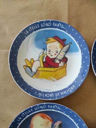 4 Piattini Negroni vintage brandani