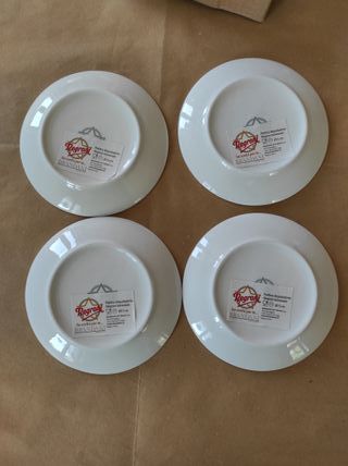 4 Piattini Negroni vintage brandani