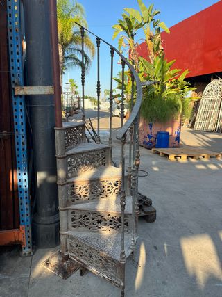 Escalera caracol antigua
