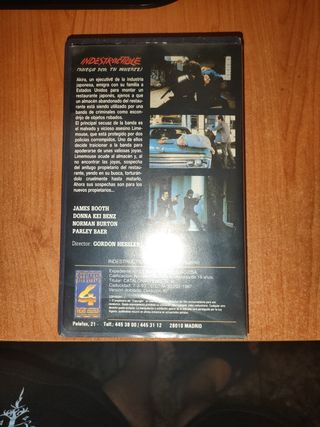 VHS Indestructible - Sho Kosugi