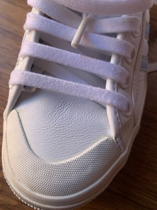 Adidas Nizza Platform Mid Zapatillas Blancas y Azu
