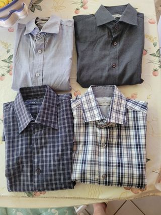 4 Camicie Clayton Uomo