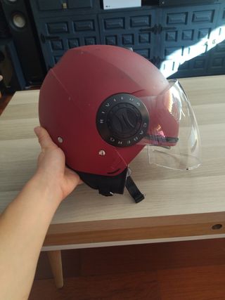 Casco moto Caberg Riviera rojo