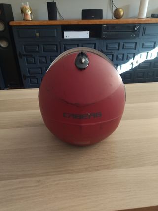 Casco moto Caberg Riviera rojo