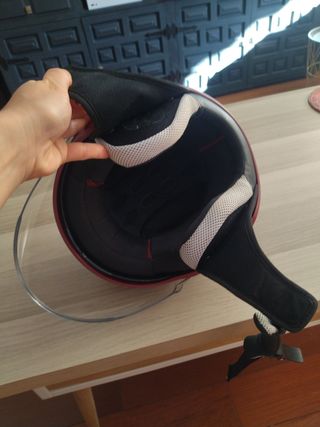 Casco moto Caberg Riviera rojo