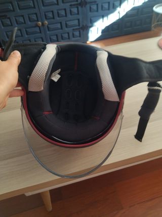 Casco moto Caberg Riviera rojo
