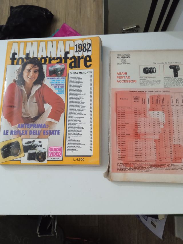 Almanacco Fotografare 1982 - Guida al mercato