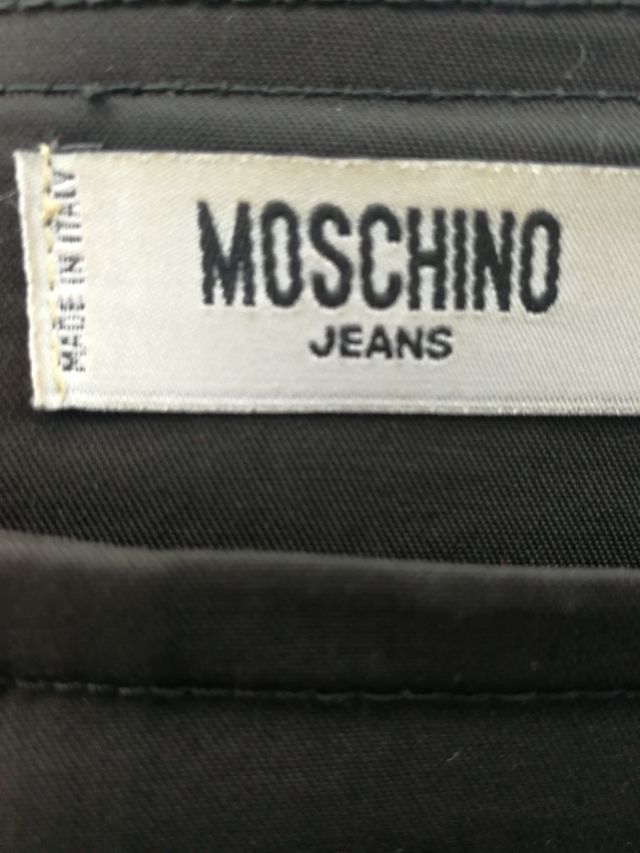 Falda Moschino Jeans - Negra, Multicolor
