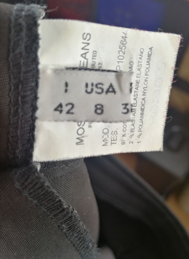 Falda Moschino Jeans - Negra, Multicolor