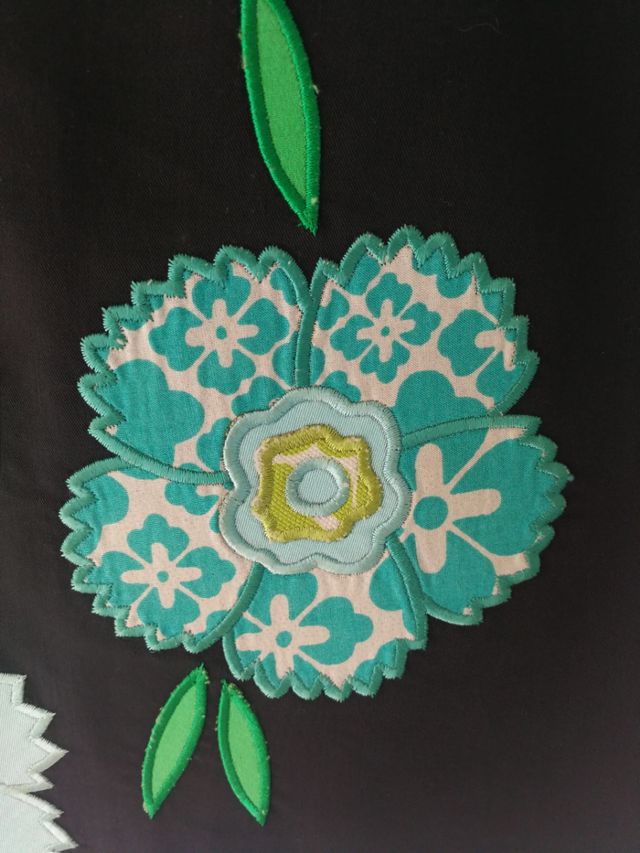 Falda Moschino Jeans - Negra, Multicolor