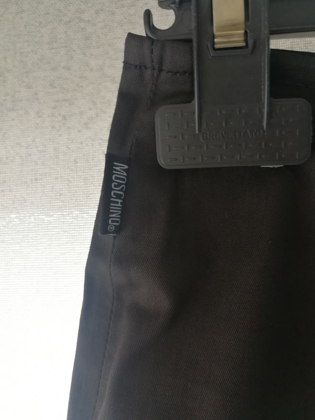 Falda Moschino Jeans - Negra, Multicolor