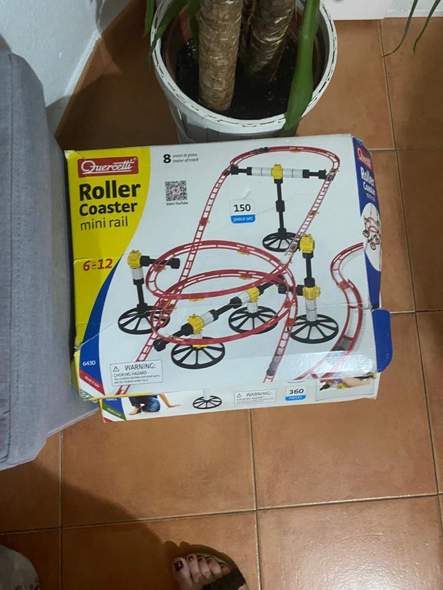 Quercetti Roller Coaster + Skyrai+ regalo canicas