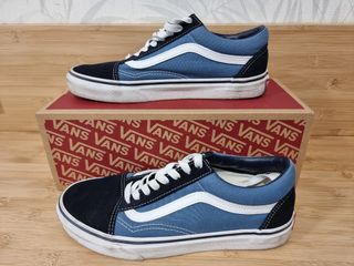 Vans Old Skool - Azul y Negro