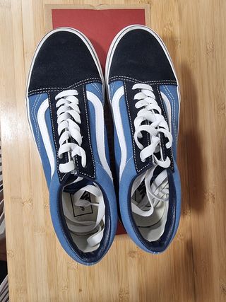 Vans Old Skool - Azul y Negro