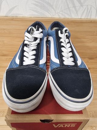 Vans Old Skool - Azul y Negro