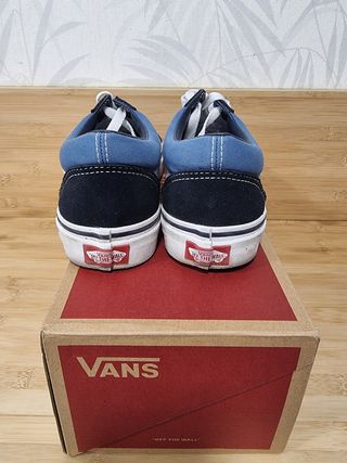 Vans Old Skool - Azul y Negro