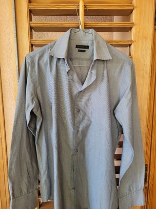 2 Camicie Uomo - Grigia & Nera